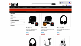 What Bmlshop.cz website looked like in 2019 (4 years ago)