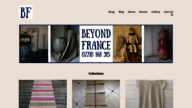What Beyondfrance.co.uk website looked like in 2019 (4 years ago)