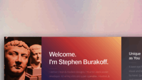 What Burakoff.com website looked like in 2019 (4 years ago)