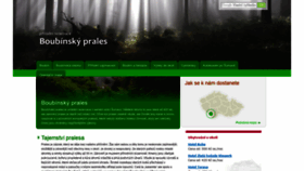 What Boubinsky-prales.cz website looked like in 2019 (4 years ago)
