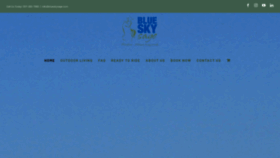 What Blueskysage.com website looked like in 2019 (4 years ago)