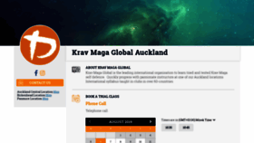 What Booking.krav-maga-auckland.co.nz website looked like in 2019 (4 years ago)