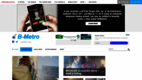 What B-metro.co.zw website looked like in 2019 (4 years ago)