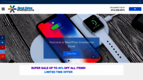 What Bestpricesmartphone.com website looked like in 2019 (4 years ago)