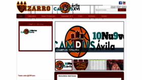 What Baloncestopizarro.com website looked like in 2019 (5 years ago)
