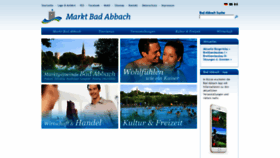 What Bad-abbach.de website looked like in 2019 (4 years ago)