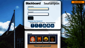 What Blackboard.soton.ac.uk website looked like in 2019 (4 years ago)