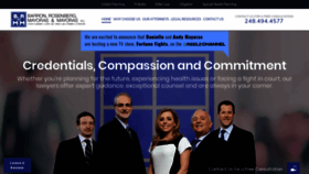 What Brmmlaw.com website looked like in 2019 (4 years ago)