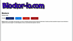What Blockor-io.com website looked like in 2019 (4 years ago)
