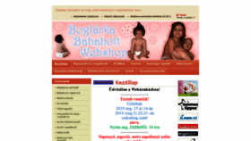 What Bogibababolt.hu website looked like in 2019 (4 years ago)