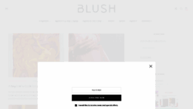 What Blushmagfit.com website looked like in 2019 (4 years ago)