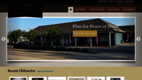 What Blanchardstdenisfuneralhome.com website looked like in 2019 (4 years ago)