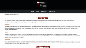 What Beaconrestaurant.net website looked like in 2019 (4 years ago)