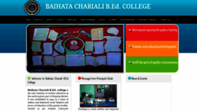 What Baihatacharialib-ed.org.in website looked like in 2019 (4 years ago)