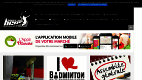 What Badminton-nuaille.com website looked like in 2019 (4 years ago)