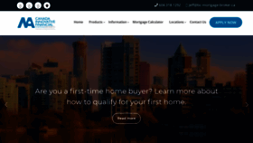 What Bc-mortgage-broker.ca website looked like in 2019 (4 years ago)