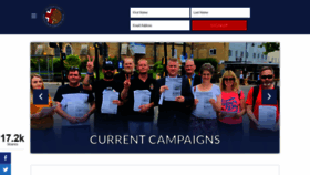 What Britainfirst.org website looked like in 2019 (4 years ago)