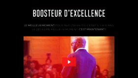 What Boosteurdexcellence.fr website looked like in 2019 (4 years ago)