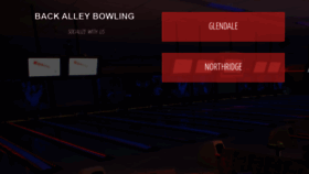 What Backalleybowling.com website looked like in 2019 (4 years ago)