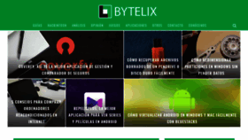 What Bytelix.com website looked like in 2019 (4 years ago)