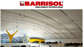 What Barrisol.com website looked like in 2019 (4 years ago)