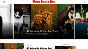 What Betterhealthpost.com website looked like in 2019 (4 years ago)