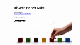 What Bitcard.com website looked like in 2019 (4 years ago)