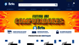 What Betainformatica.com.br website looked like in 2019 (4 years ago)