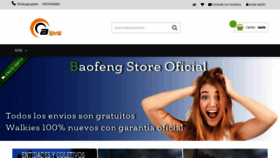 What Baofengstore.mx website looked like in 2019 (4 years ago)