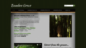 What Bamboogrove.net.au website looked like in 2019 (4 years ago)