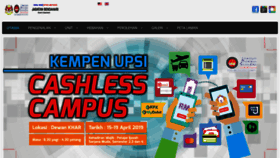 What Bendahari.upsi.edu.my website looked like in 2019 (4 years ago)