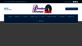 What Breakersboutiqueinn.com website looked like in 2019 (4 years ago)
