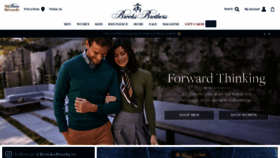What Brooksbrothers.com website looked like in 2019 (4 years ago)