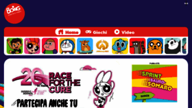 What Boingtv.it website looked like in 2019 (5 years ago)