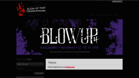 What Blowup.fi website looked like in 2019 (4 years ago)