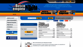 What Buscoempleocr.com website looked like in 2019 (4 years ago)