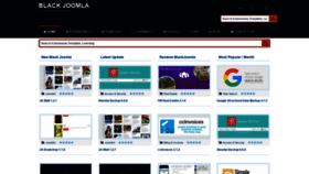 What Blackjoomla.com website looked like in 2019 (4 years ago)