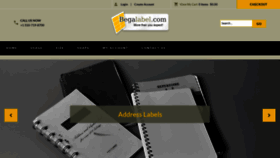 What Begalabel.com website looked like in 2019 (4 years ago)