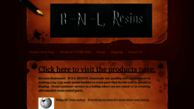 What B-n-lresins.com website looked like in 2019 (4 years ago)
