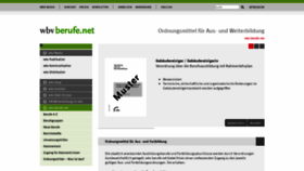 What Berufe.net website looked like in 2019 (4 years ago)