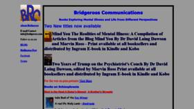 What Bridgeross.com website looked like in 2019 (4 years ago)