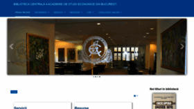 What Biblioteca.ase.ro website looked like in 2019 (4 years ago)
