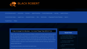 What Black-robert-journal.com website looked like in 2019 (4 years ago)