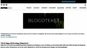 What Bloggen.fi website looked like in 2019 (4 years ago)