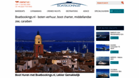 What Boatbookings.nl website looked like in 2019 (4 years ago)