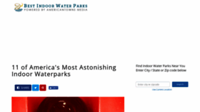 What Bestindoorwaterparks.org website looked like in 2019 (4 years ago)