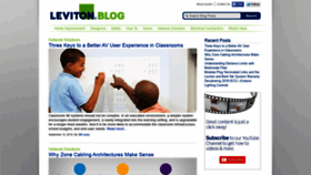 What Blog.leviton.com website looked like in 2019 (4 years ago)