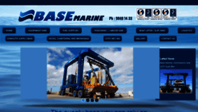 What Basemarine.com.au website looked like in 2019 (4 years ago)