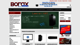What Borax.es website looked like in 2019 (4 years ago)