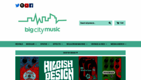 What Bigcitymusic.com website looked like in 2019 (4 years ago)